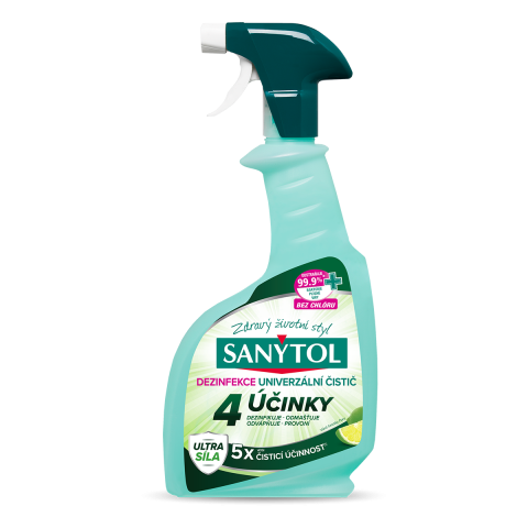 Sanytol dezinfekce univerzální rozprašovač 4 účinky  500ml